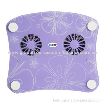 Colored Series Fashionable Laptop Cooling Pad, Cooler Pads, Purple
